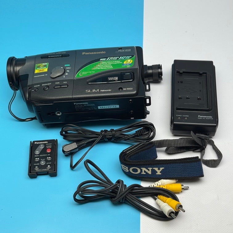 Panasonic NV-RX22 VHS-C Camcorder – Japan - FULLY FUNCTIONAL