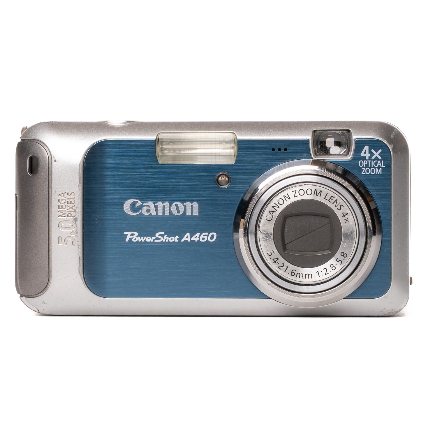 Canon PowerShot A460 5.0MP Blue Digital Camera