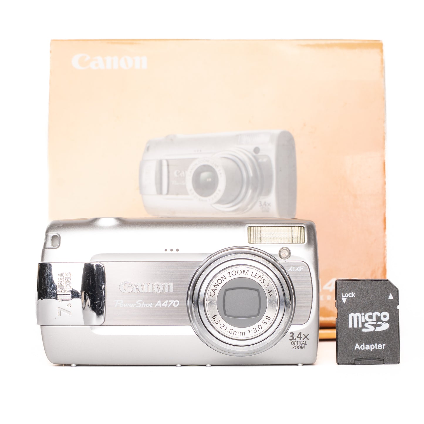 Canon PowerShot A470 7.1MP Digital Camera