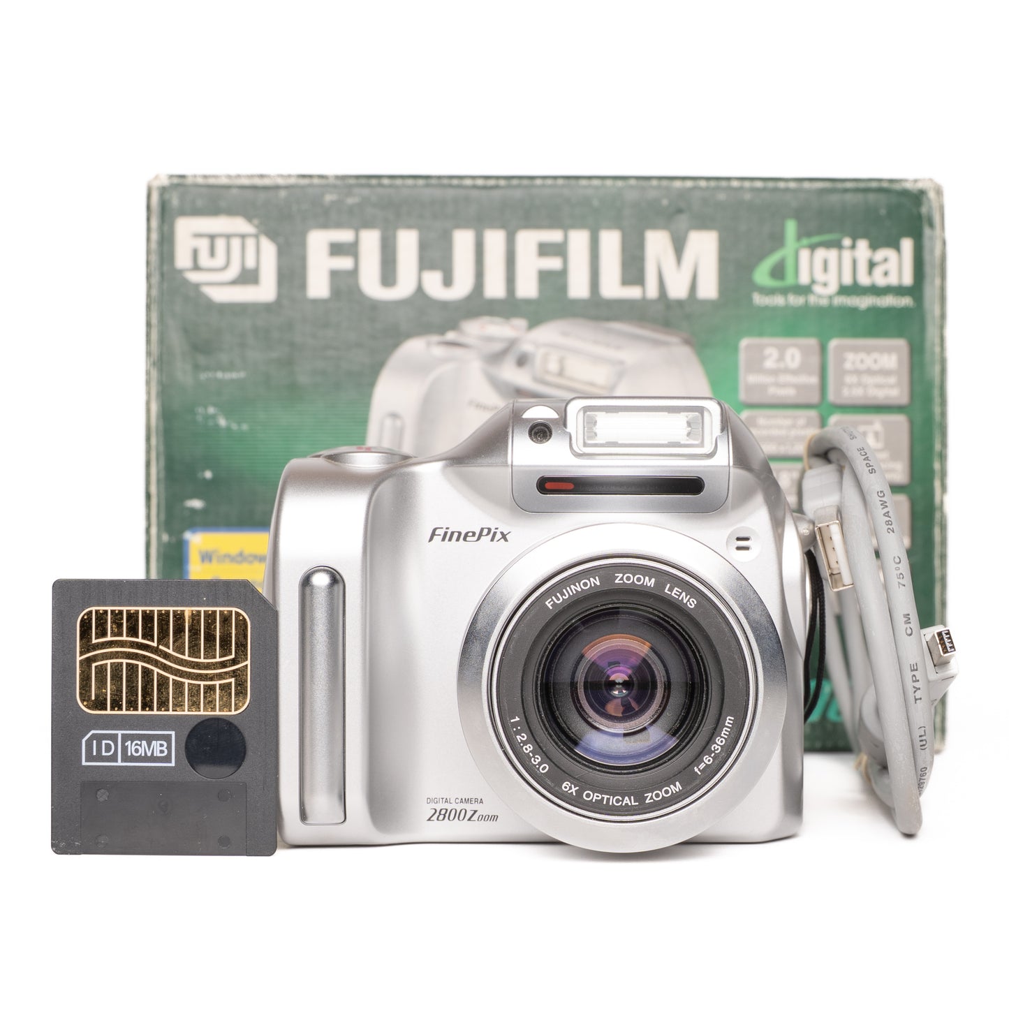 Fujifilm FinePix 2800 Zoom 2.0MP Digital Camera