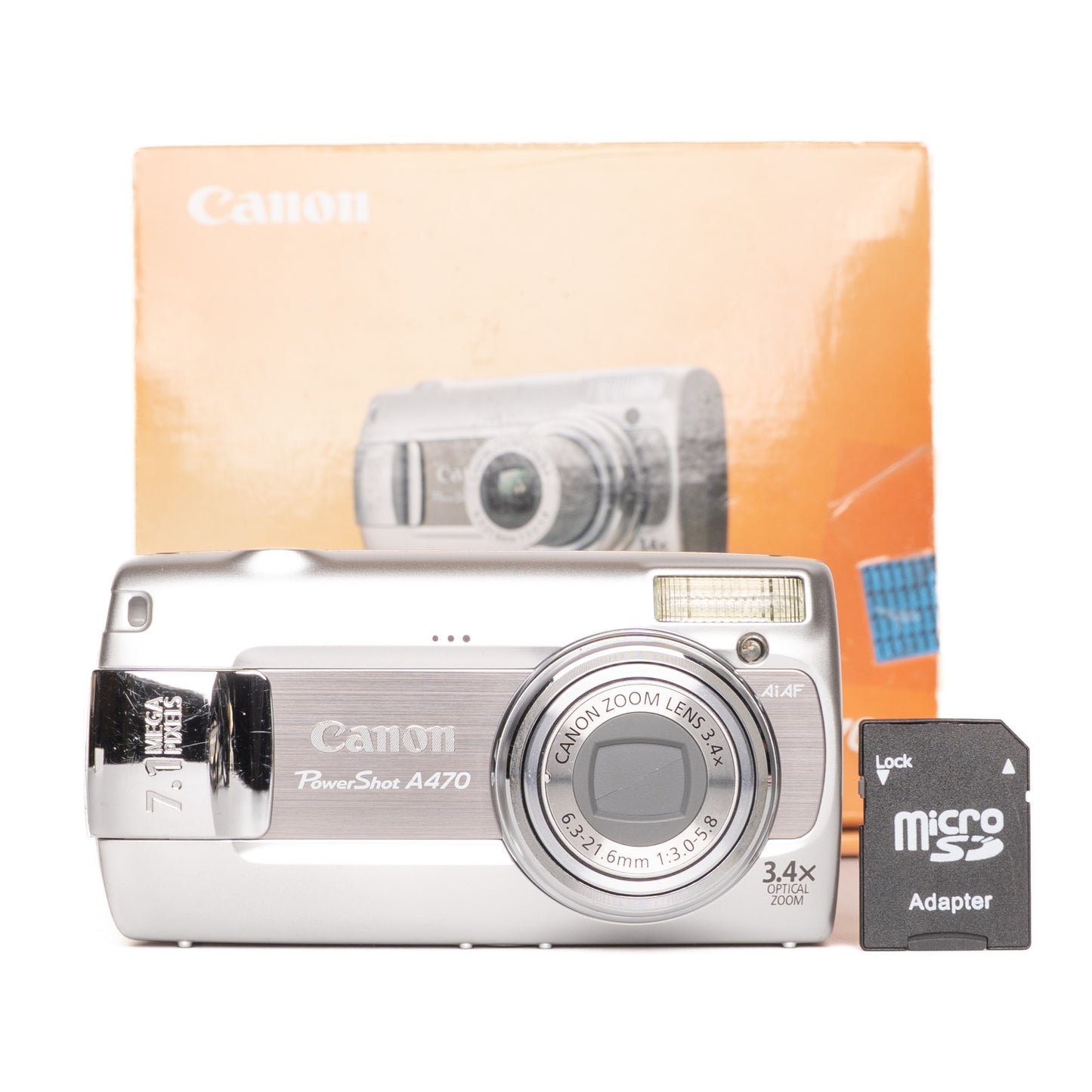 Canon PowerShot A470 7.1MP Digital Camera
