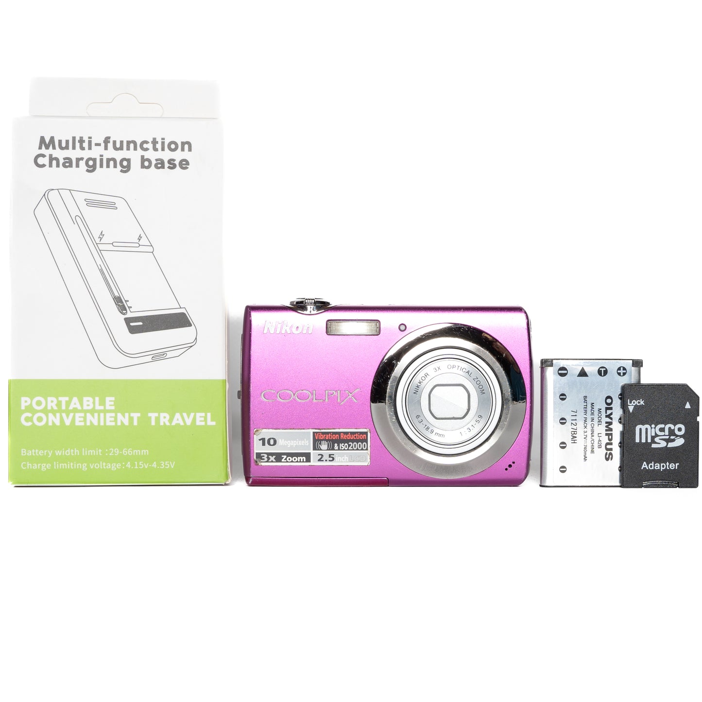 Nikon CoolPix S220 10.0MP Digital Camera
