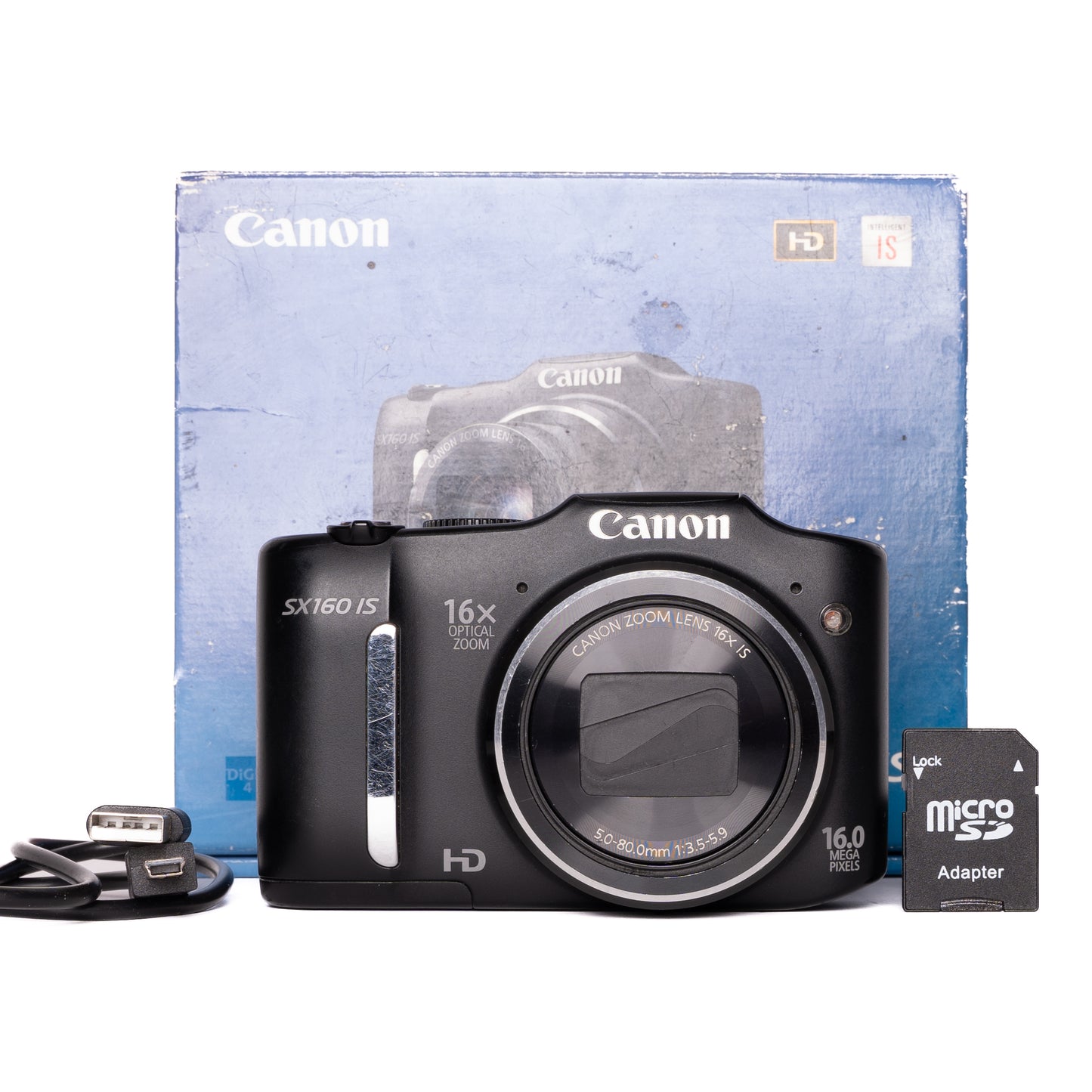 Canon PowerShot SX160 IS 16.0MP Digital Camera