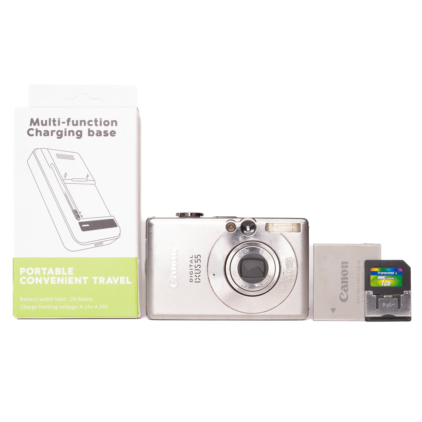 Canon Digital IXUS 55 5.0MP Digital Camera