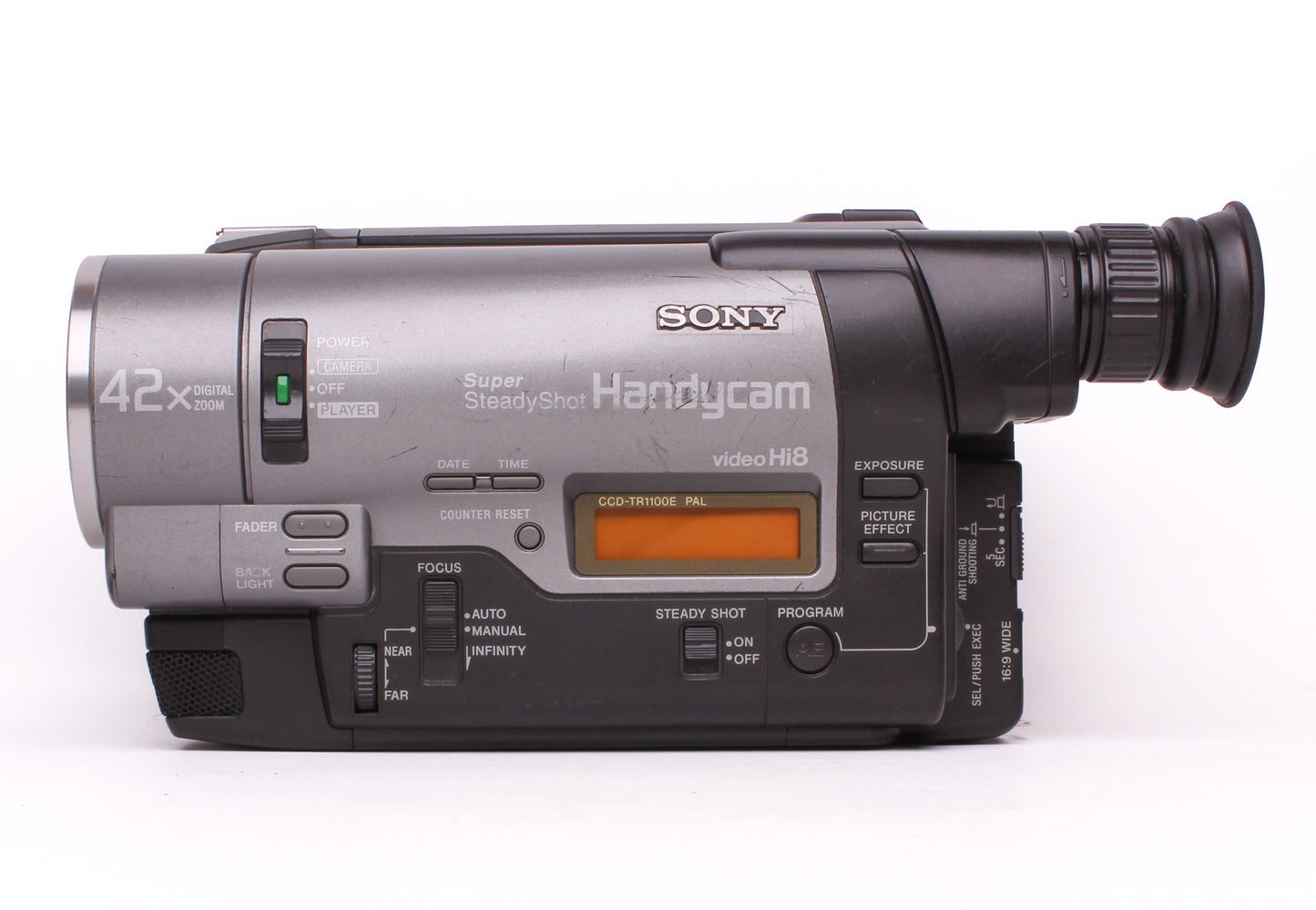 Sony Handycam CCD-TR1100E VideoHi8 PAL Camcorder