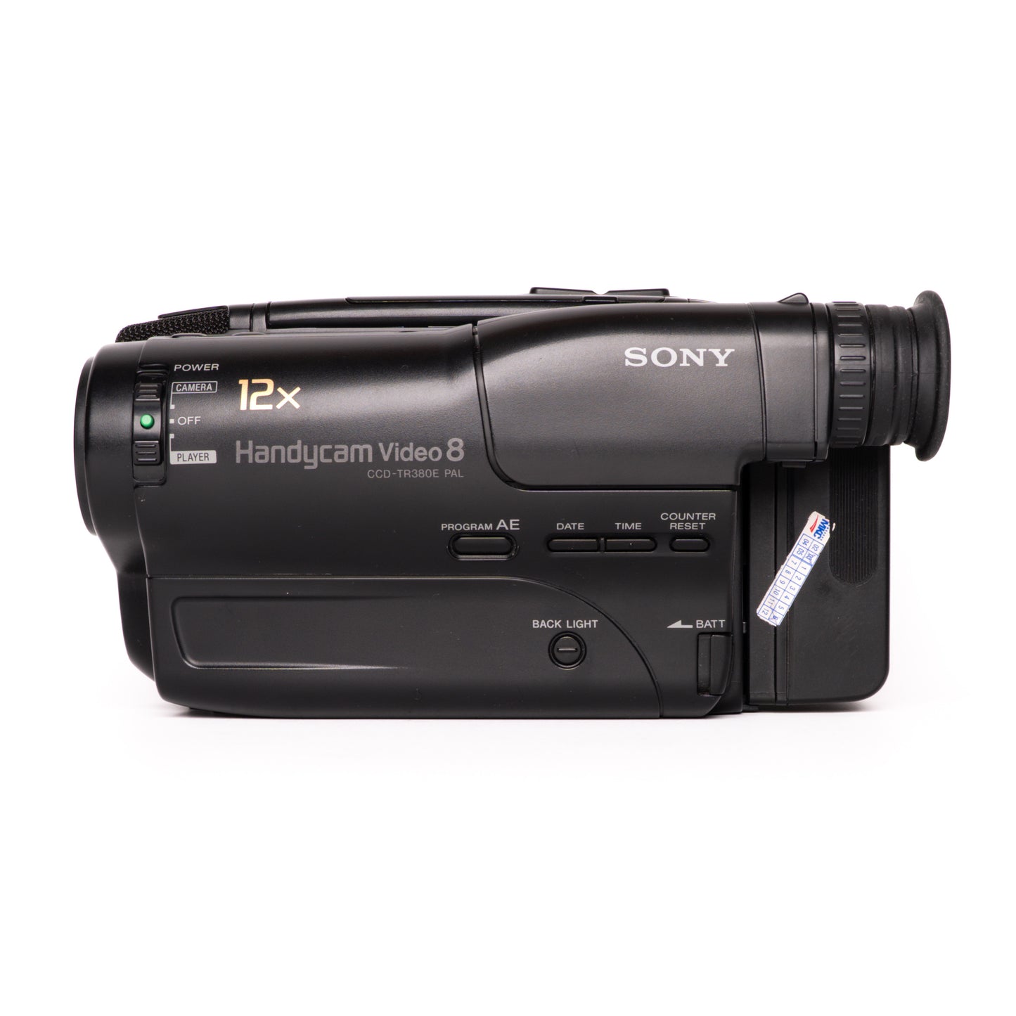 Sony Handycam CCD-TR380E Video8 PAL Camcorder