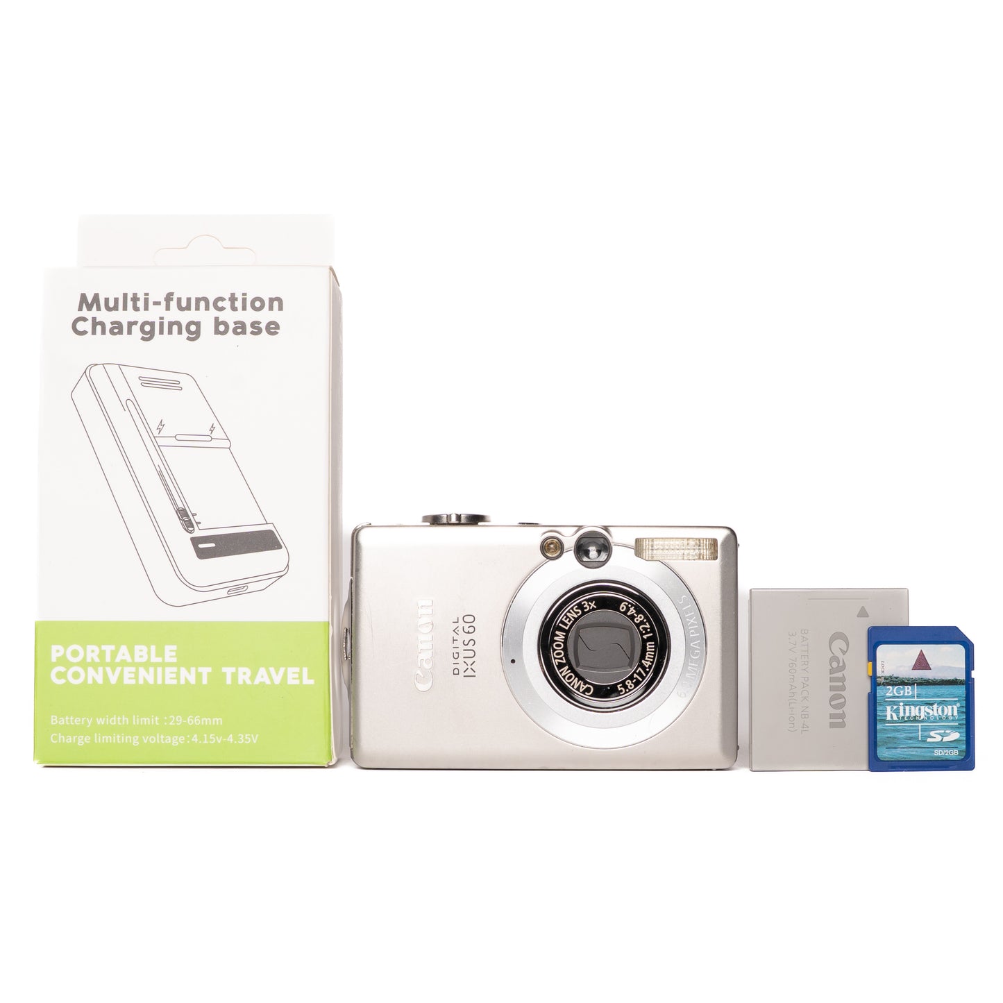Canon Digital IXUS 60 6.0MP Digital Camera