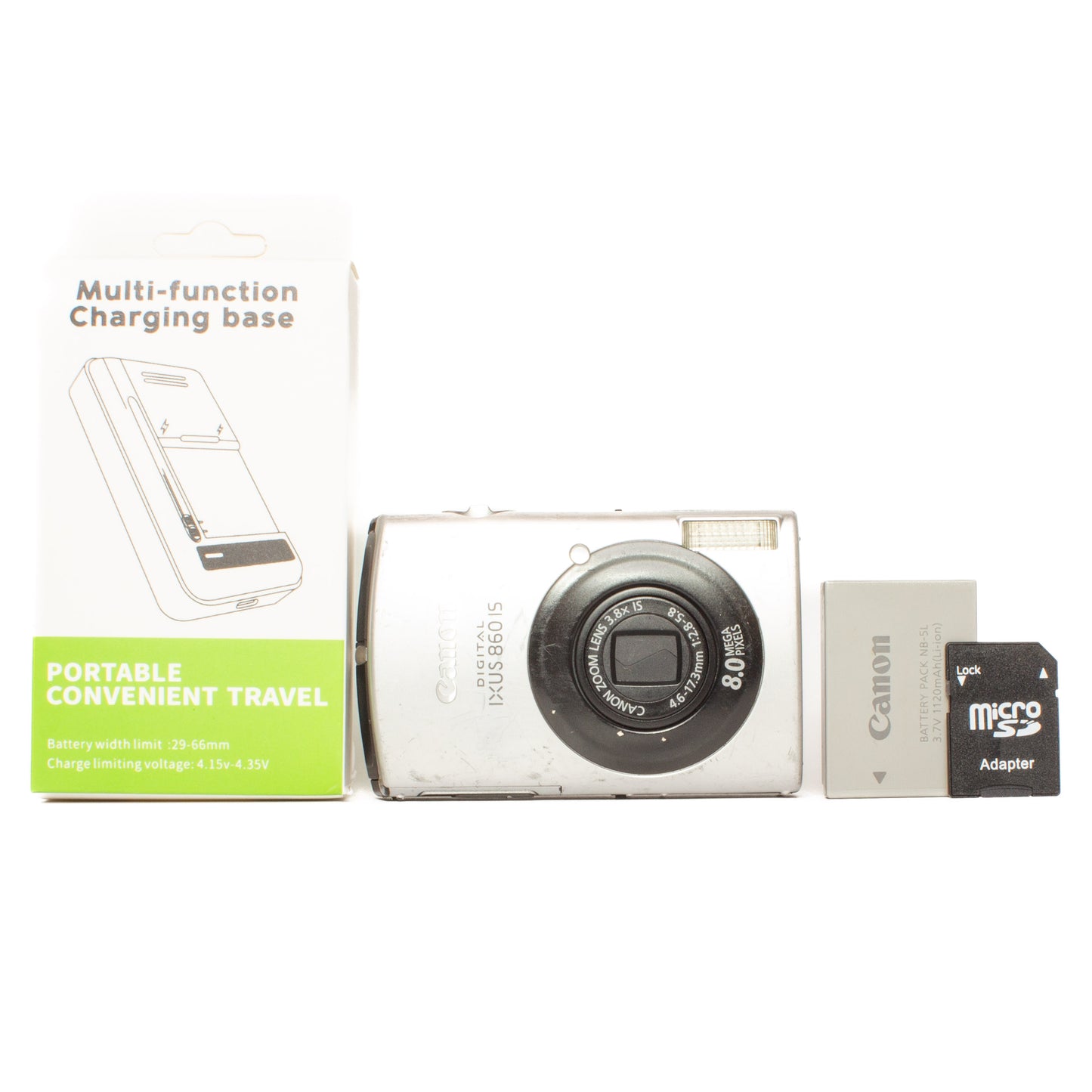 Canon Digital IXUS 860 IS 8.0MP Digital Camera