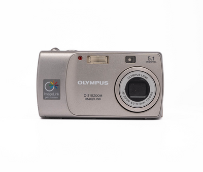 Olympus C-315 ZOOM 5.1MP Silver - Well Used
