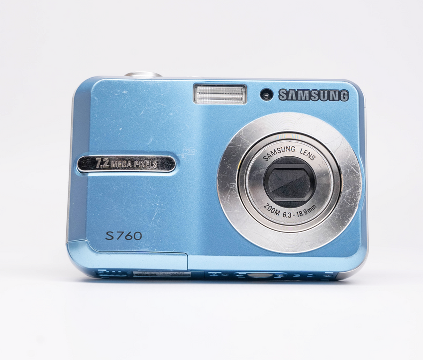 Samsung Digimax S760 7.2MP Blue - Good