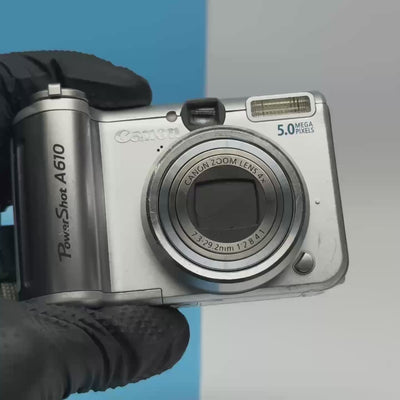 Canon PowerShot A610 5.0MP Digital Camera - FULLY FUNCTIONAL