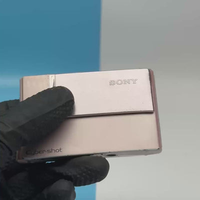 Sony Cyber-shot DSC-T10 7.2MP Pink Digital Camera - FULLY FUNCTIONAL
