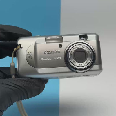 Canon PowerShot A420 4.0MP Digital Camera - FULLY FUNCTIONAL
