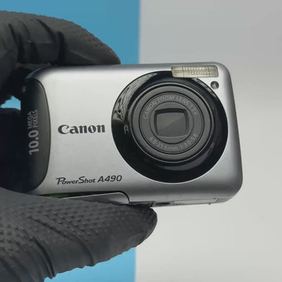 Canon PowerShot A490 10.0MP Digital Camera - FULLY FUNCTIONAL