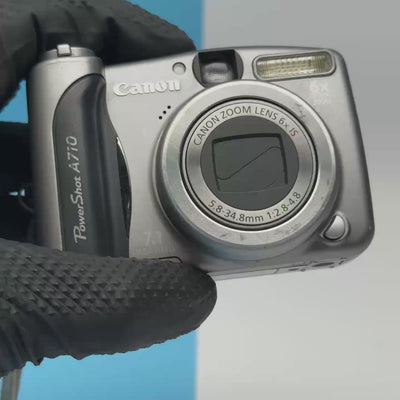 Canon PowerShot A710 7.1MP Digital Camera - FULLY FUNCTIONAL