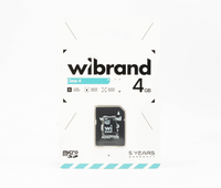 MicroSD Memory card 4gb Wibrand - NEW!